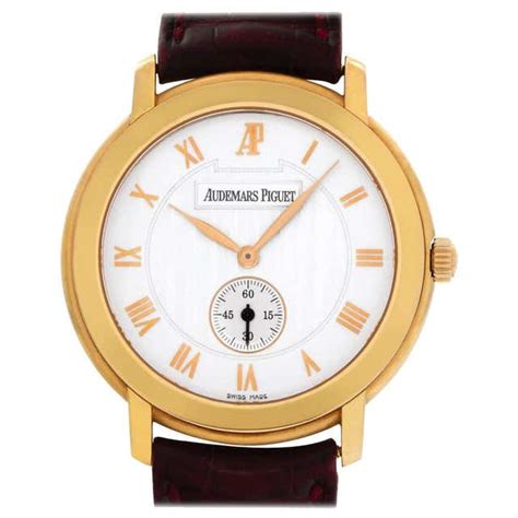 audemars piguet jules genuine leather|Audemars Piguet Jules Audemars Small Second 15056OR.OO.